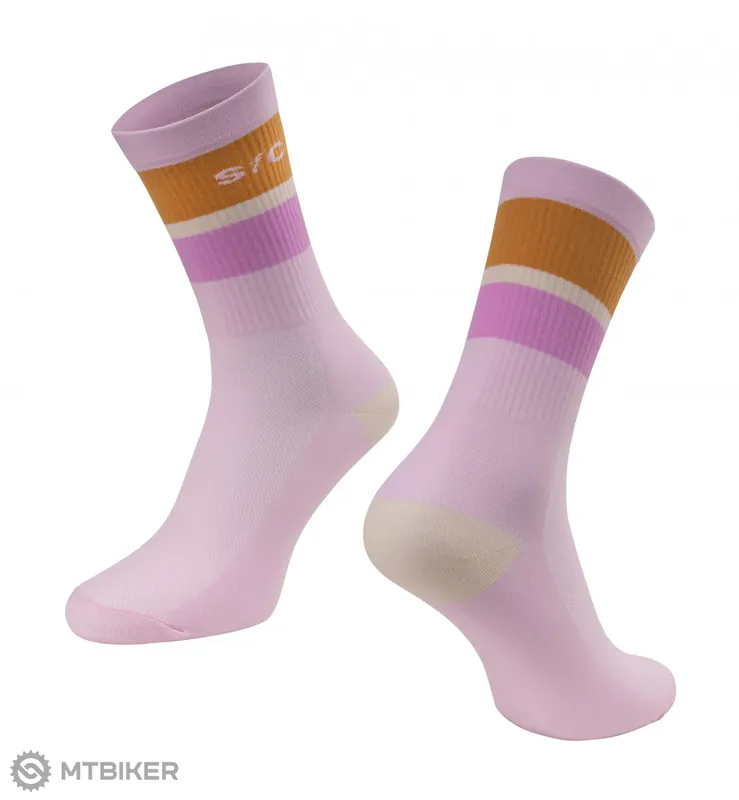 Novinka FORCE Stripe ponožky, fialová
