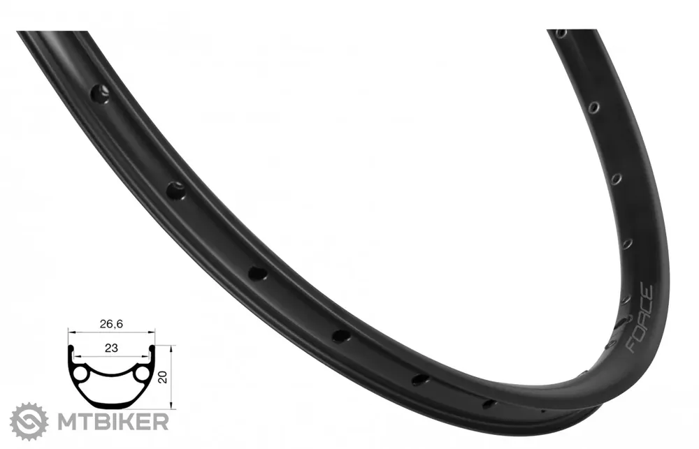 FORCE XC DISC 27,5" MTB ráfek, 36 děr Expresní Doručení