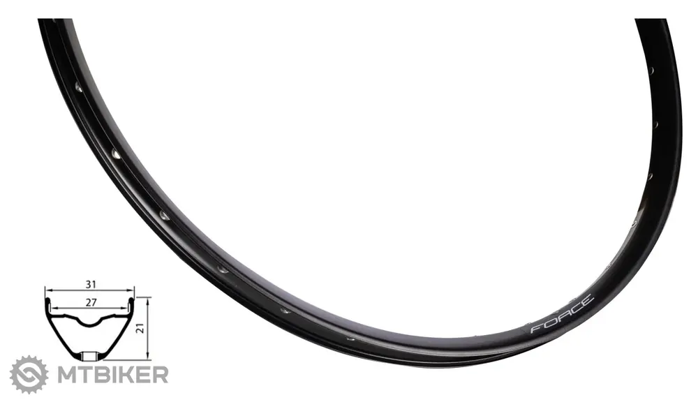 Cenový Hit FORCE XC DISC 29" MTB ráfek, 28 děr