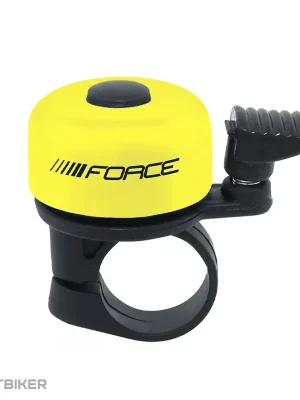 Vysoce Kvalitní FORCE Mini zvonek, žlutá