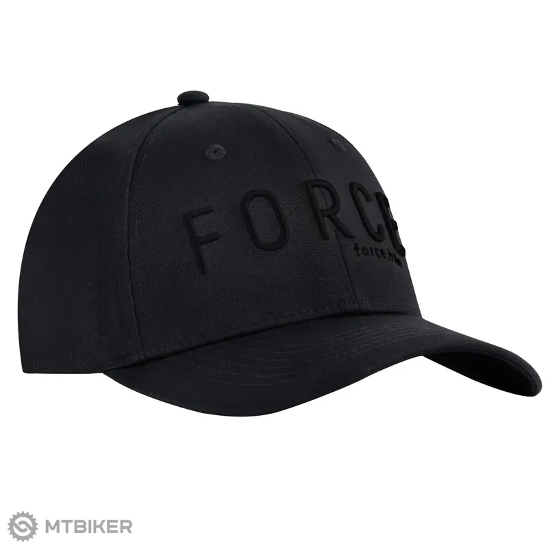 Akční Nabídka FORCE BE 3D kšiltovka, černá