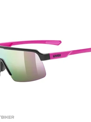 uvex dyrt jr. dětské brýle, black/pink matt/mirror pink Akční Nabídka
