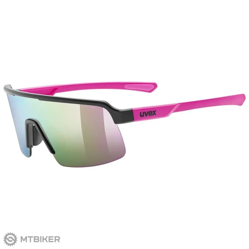 uvex dyrt jr. dětské brýle, black/pink matt/mirror pink Akční Nabídka