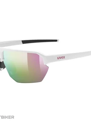uvex Vectiv brýle, white matt/mirror pink s3 Časově Omezené