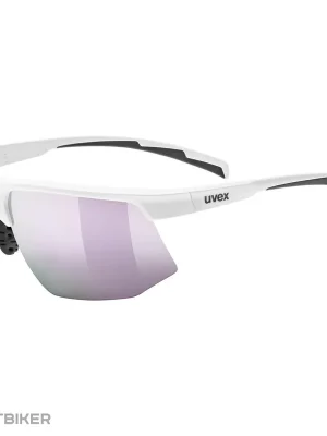 uvex Aerios small brýle, white matt/mirror rose s3 Hit Sezóny