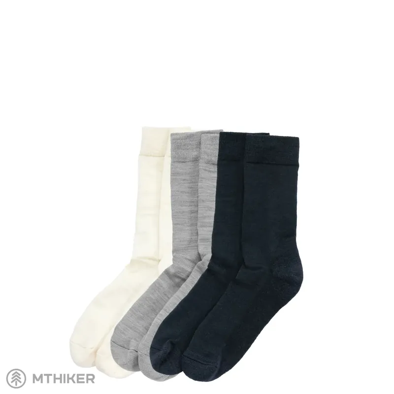 Devold Daily Merino Medium ponožky, 3 páry, ink mix Bezpečná Platba