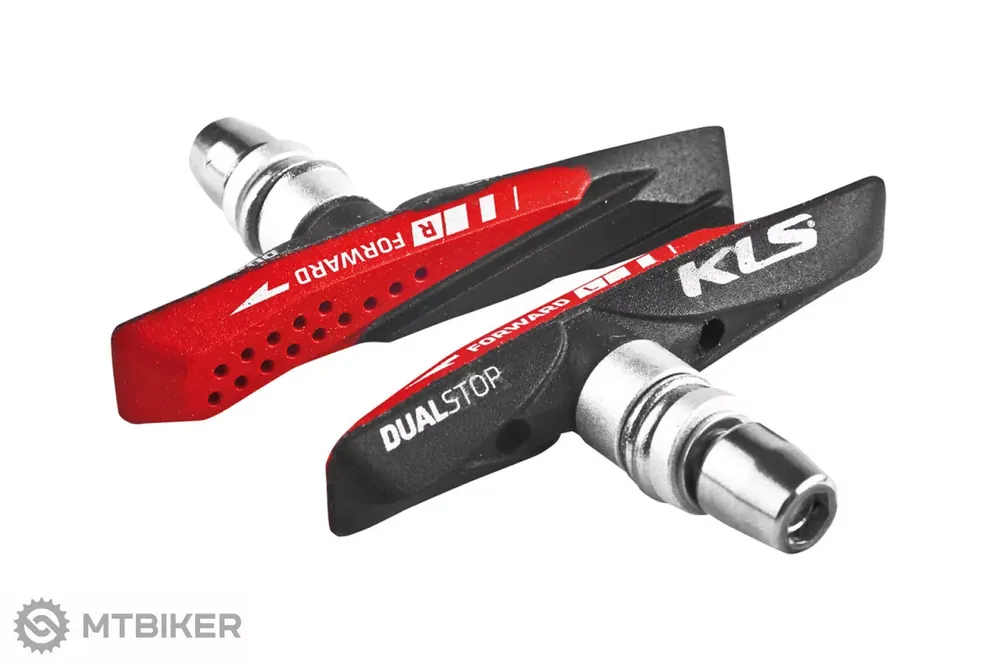 Kellys KLS DUALSTOP V-02 brzdové gumičky Nová Kolekce