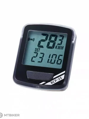Vysoce Kvalitní BBB BCP-25 NANOBOARD cyklopočítač, černá/stříbrná