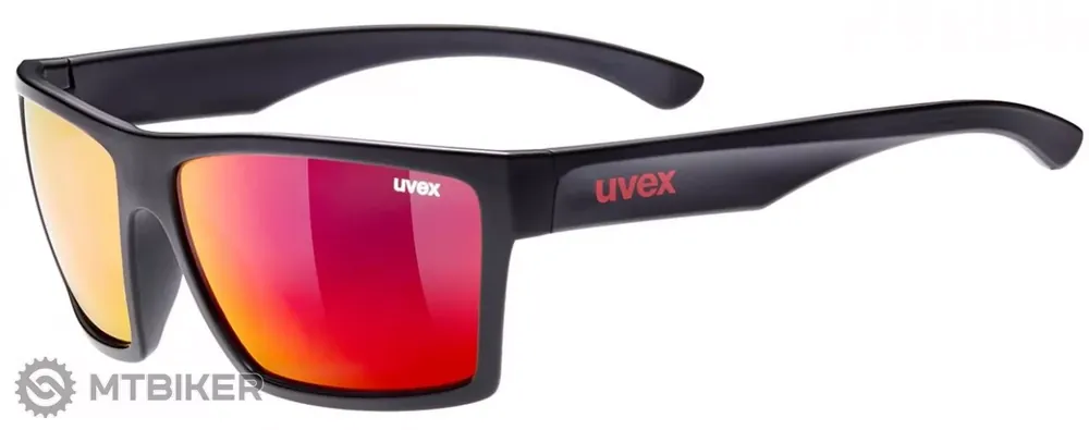 Autentický uvex LGL 29 brýle, matná černá/červená
