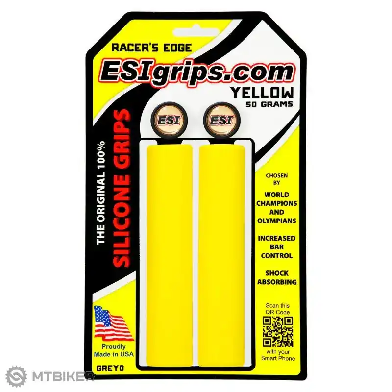 Akční Nabídka ESI Grips Racer‘s Edge gripy, žlutá