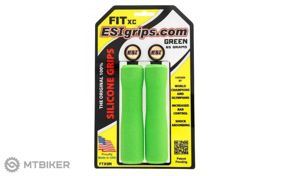 ESI Grips Fit XC gripy, 65 g, zelená Top Prodej