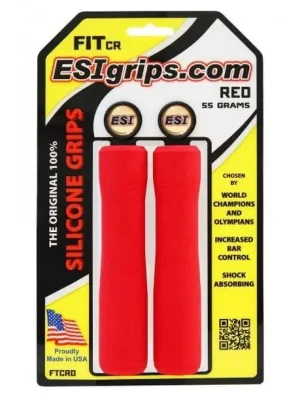 ESI Grips Fit CR gripy, 55 g, červená Akční Cena