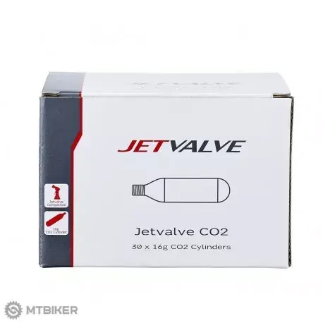 Akce Weldtite Sada JetValve 30 ks plnící CO2 bombička 16 g
