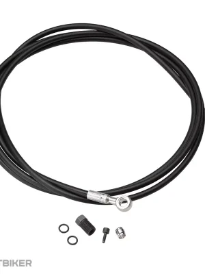 Avid hadice pro brzdy- XX, Juicy Ultimate, Juicy 7, Juicy 5, 2000 mm, aluminum banjo černá Must-Have