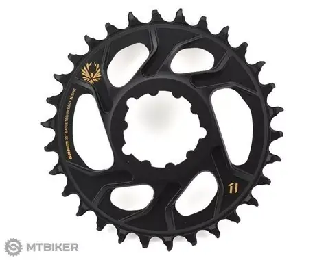 SRAM Eagle X-SYNC 2 Boost převodník, 34T, offset 3 mm, zlatá Ověřený
