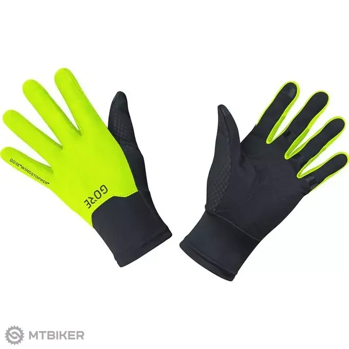 Jen Po Omezenou Doba GOREWEAR M GTX Infinium rukavice, černá/neon žlutá