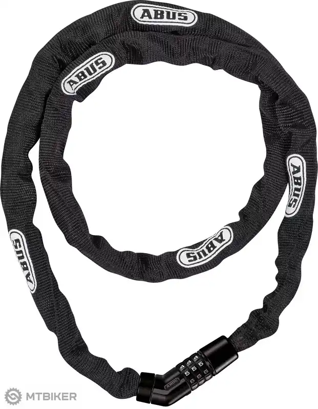 ABUS Steel-O-Chain 4804C/110 black Nová Kolekce