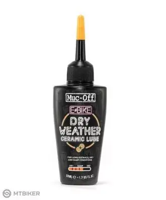 Levný Muc-Off eBike Dry Lube mazací olej na řetěz, 50 ml