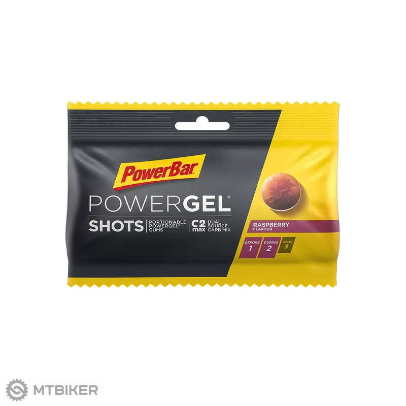 PowerBar EnergizeSportShots 60g Malina Speciální Cena