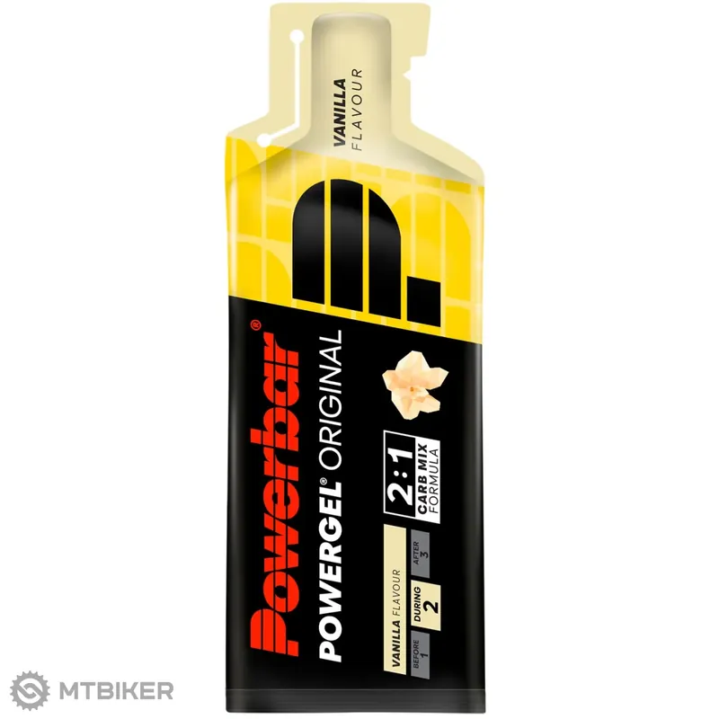 Novinka PowerBar PowerGel energetický gel, 41 g, vanilka