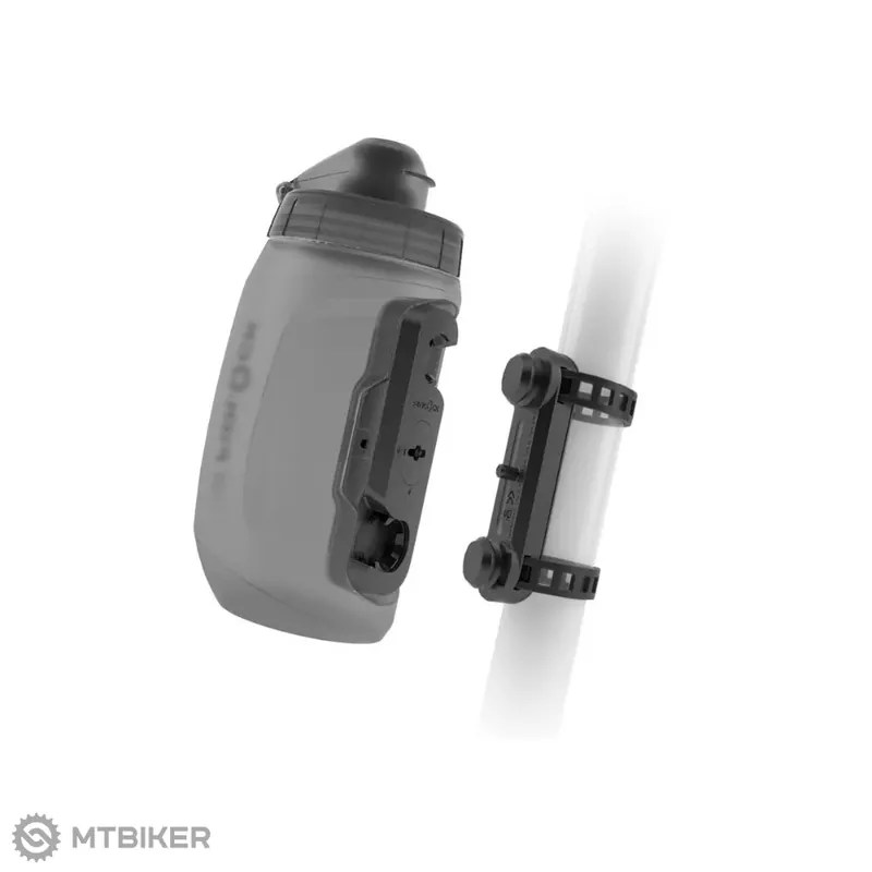Fidlock TWIST SET láhev + univerzální držák, 450 ml, šedá Akční Cena