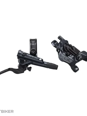 Aktuální Shimano SLX M7120 zadní čtyřpístková brzda, Post Mount, 1700 mm + destičky N03A