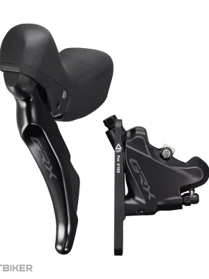 Autentický Shimano GRX ST-RX400L/BR-RX400F řazení/hydr.brzda, levá, 2x10, had. 1 000 mm