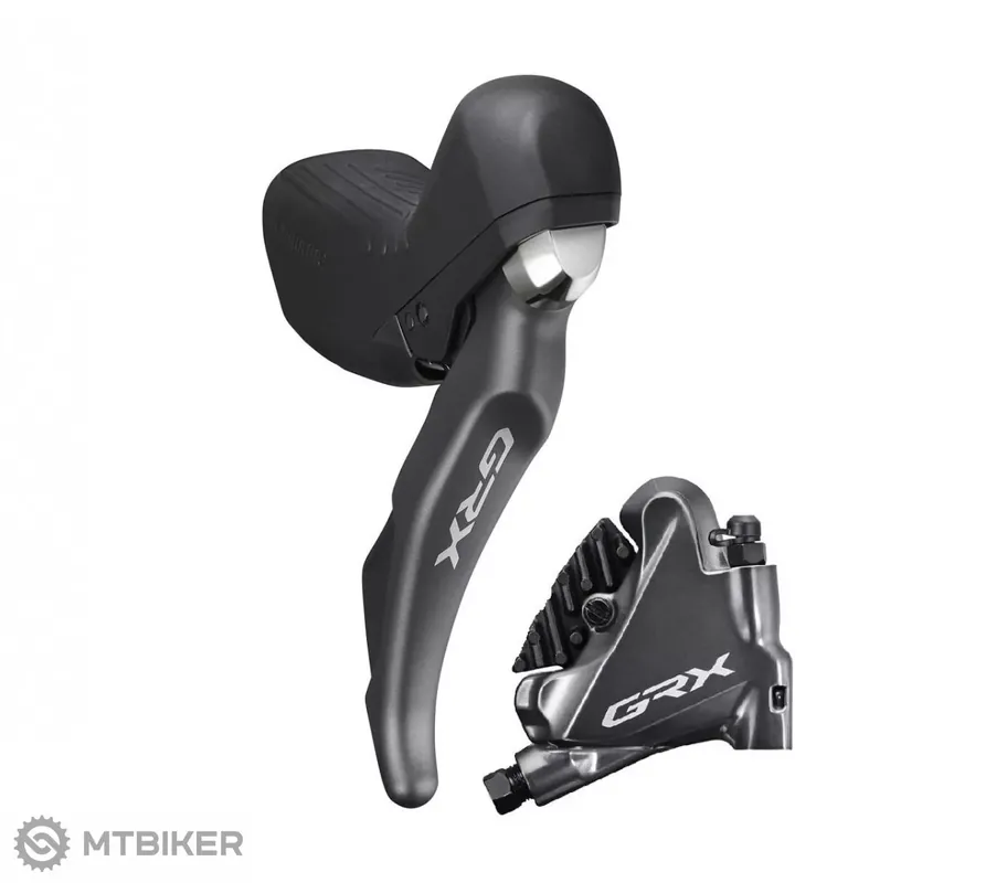 Shimano GRX ST-RX810R/BR-RX810R Dual Control řazení/hydr. brzda, 11rychl., pravé, Flat Mount, had. 1700 mm + destičky L03A Expresní Doručení