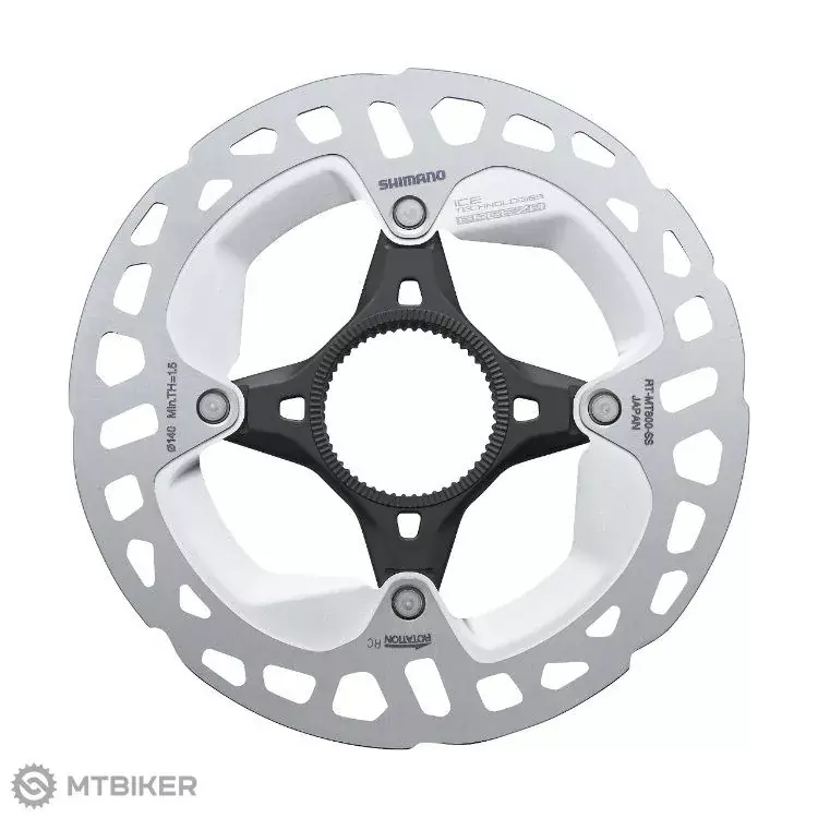 Shimano RT-MT800-SS brzdový kotouč, 140 mm, Center Lock s vnitřní maticí, Ice-Tech. Freeza Víkendová Akce