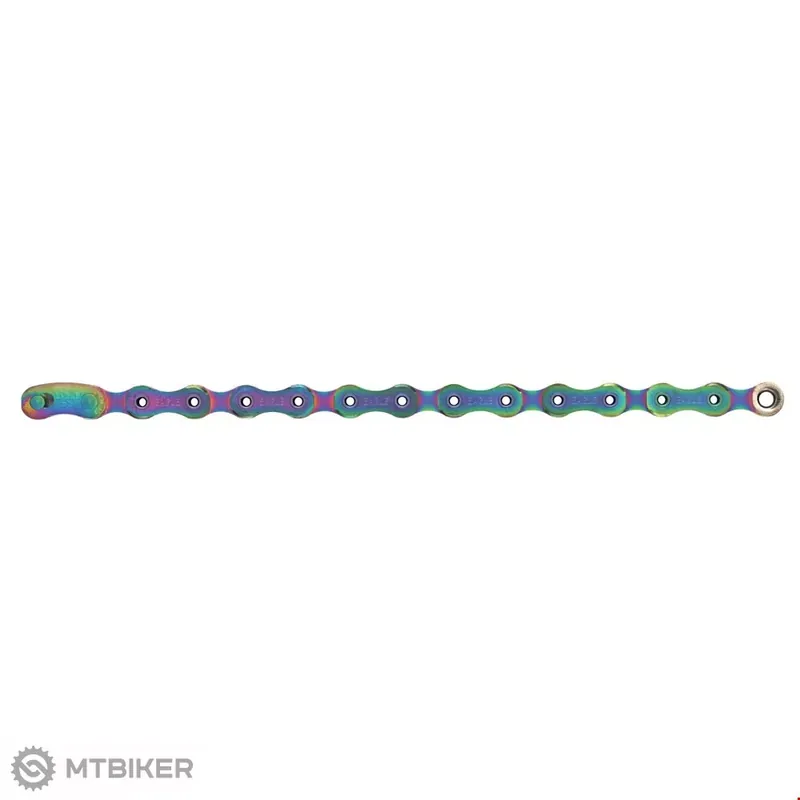 SRAM PC XX1 Eagle HollowPin řetěz, 12rychl., 126 článků, Rainbow, s rychlospojkou Flowlink Vrácení Zdarma