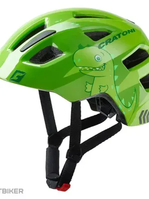 Časově Omezené CRATONI Maxster dětská přilba, dino green glossy