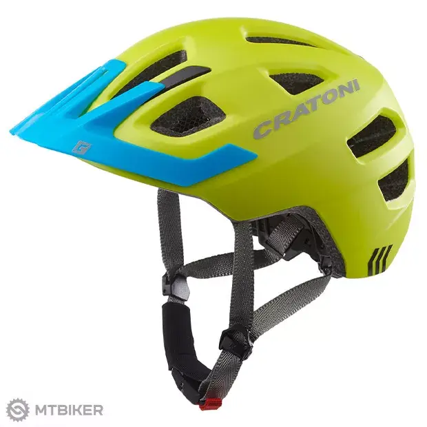 CRATONI Maxster Pro dětská přilba, lime/blue matt Výhodná Nabídka