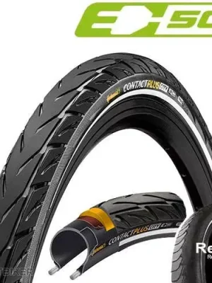 Cenová Bomba Continental Contact Plus City 700x42C Reflex plášť, drát