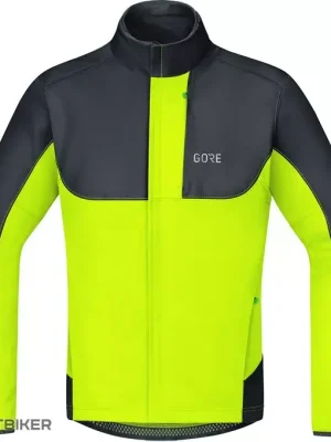 Must-Have GOREWEAR C5 WS Thermo Trail bunda, černá/neon žlutá