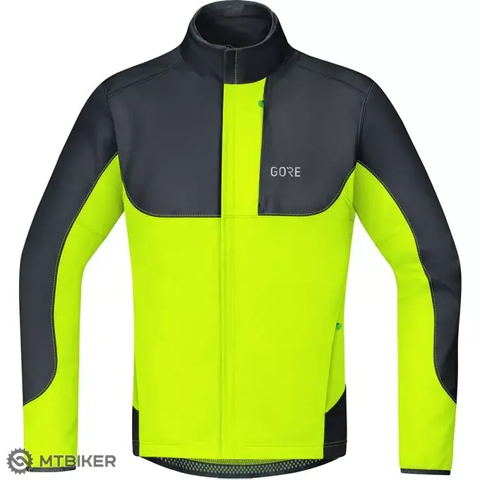 Must-Have GOREWEAR C5 WS Thermo Trail bunda, černá/neon žlutá