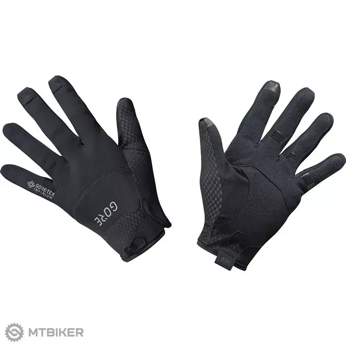 GOREWEAR C5 GTX Infinium rukavice, černé Výhodná Nabídka