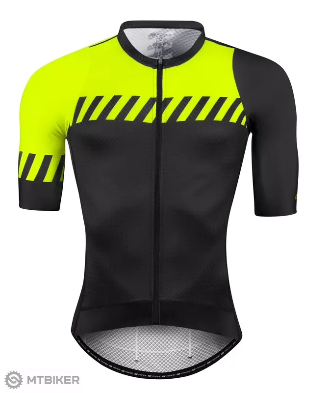 Sezónní Sleva FORCE Fashion dres, černá/fluo