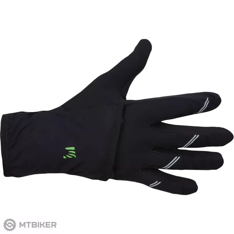 Super Cena Karpos LAVAREDO rukavice černé/zelené fluo