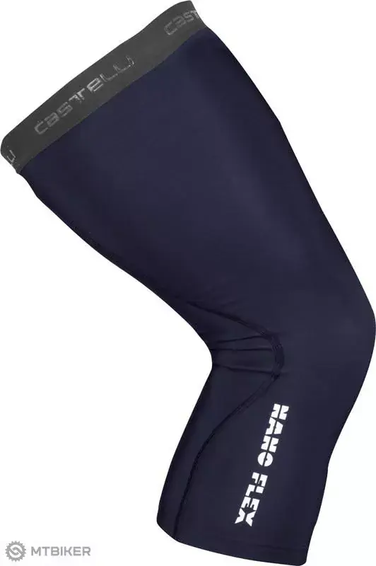 Castelli NANO FLEX 3G návleky na kolena, tmavě modrá Výprodej