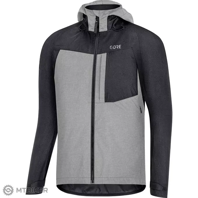 Autentický GOREWEAR C5 GTX Trail bunda, černá/šedá