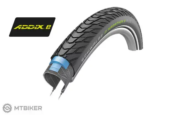 Schwalbe Marathon 28x2.15" E-Plus Addix E-50 plášť, drát Expresní Doručení