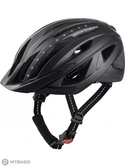ALPINA Haga LED přilba, černá matná Pouze Dnes