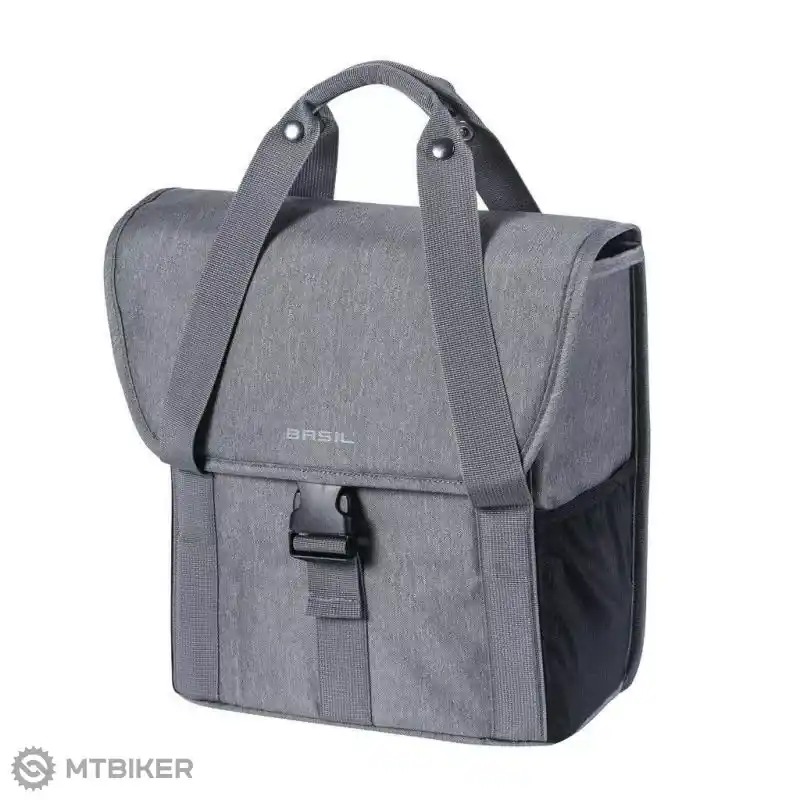 Basil GO SINGLE BAG taška na nosič, 16 l, šedá Originální