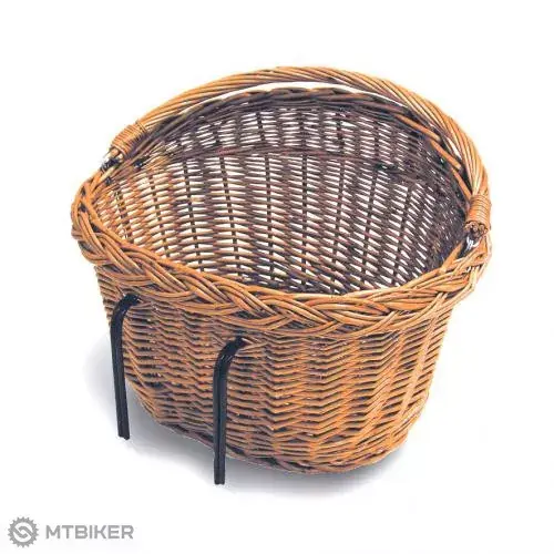Basil DETROIT košík na kolo ratanový s háky na řídítka nebo nosič Rychlé Dodání