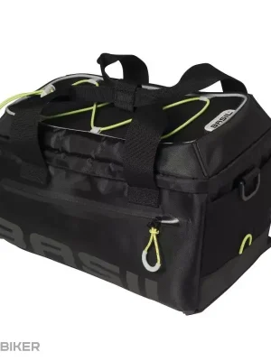 Basil MILES TRUNKBAG taška na nosič, 7 l, černá/limetková Hit Sezóny