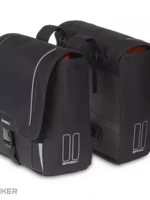 Basil SPORT DESIGN-DOUBLE BAG tašky na nosič, 32 l, černá Expresní Doručení