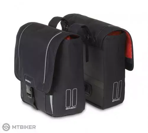Basil SPORT DESIGN-DOUBLE BAG tašky na nosič, 32 l, černá Expresní Doručení