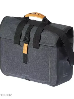 Jen Po Omezenou Doba Basil URBAN DRY Business taška na nosič, 20 l, šedá