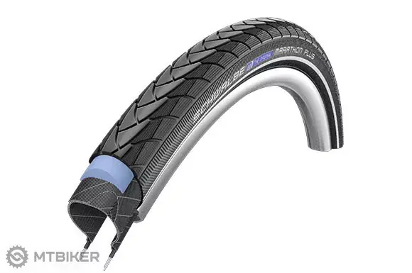 Schwalbe MARATHON PLUS 700x28C 67TPI plášť, drát, reflex Nízká Cena