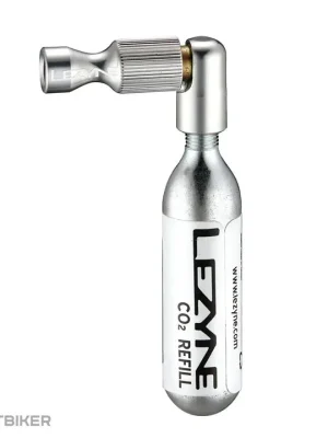 Lezyne Trigger Drive CO2 hlava k bombičkové pumpě, stříbrná Omezená Nabídka